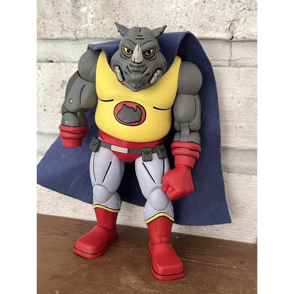 D3 NECA Teenage‎ Mutant Ninja Turtles Loose Action Figure Rhino Rocksteady
